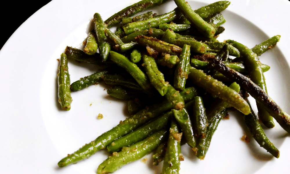Roasted Green Beans Low FODMAP